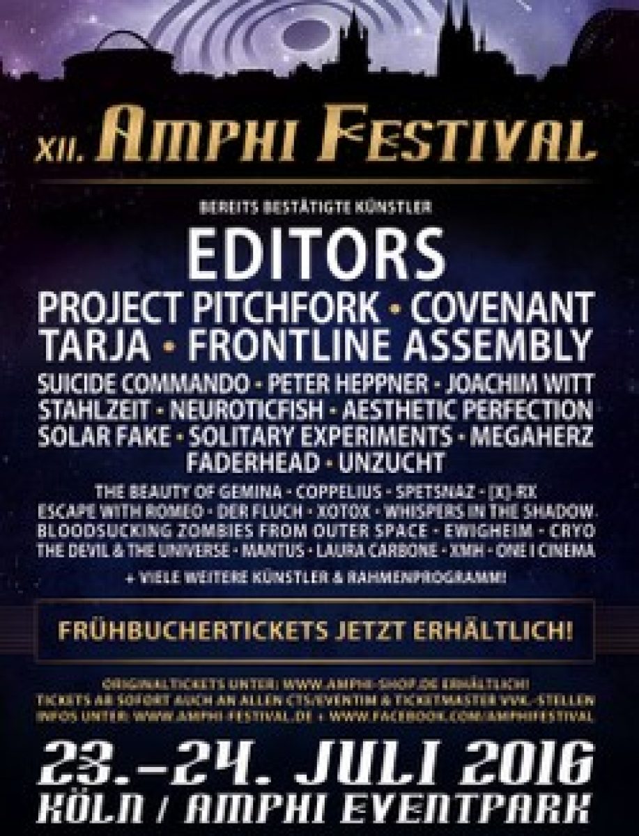Amphi Festival 2016 - jetzt...