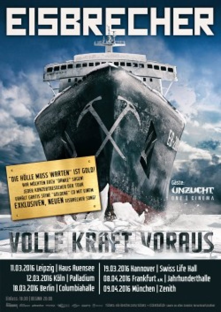Eisbrecher Sagen Danke Für Gold!