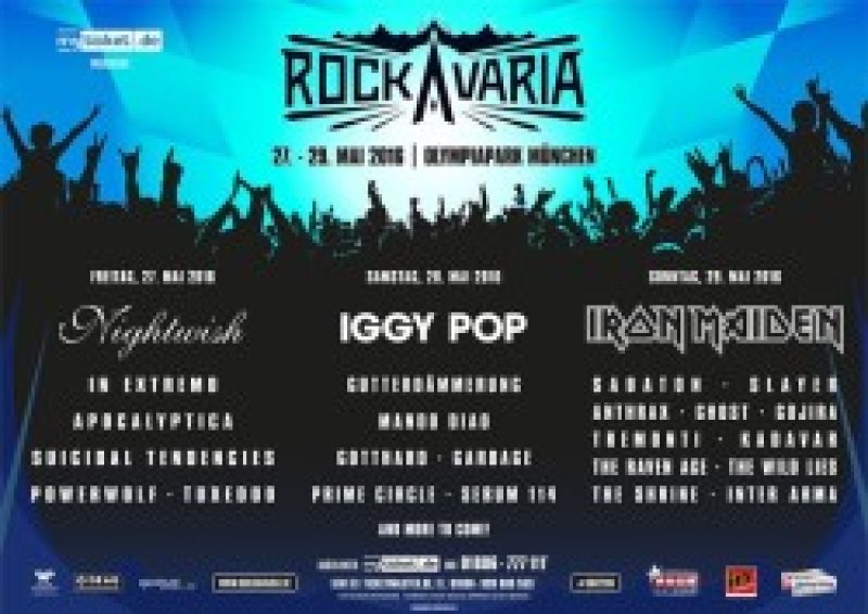 Rockavaria - Neue Bandbestätigungen