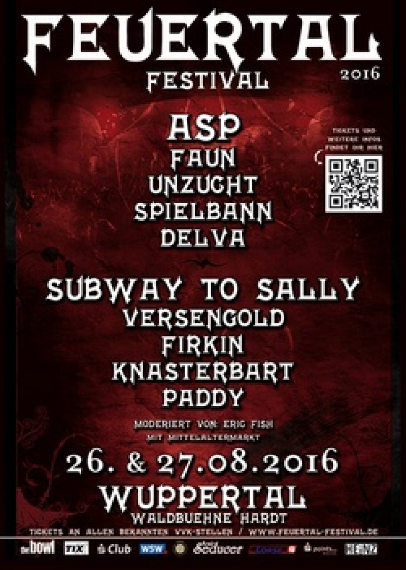 Feuertal Festival 2016 mit ASP,...