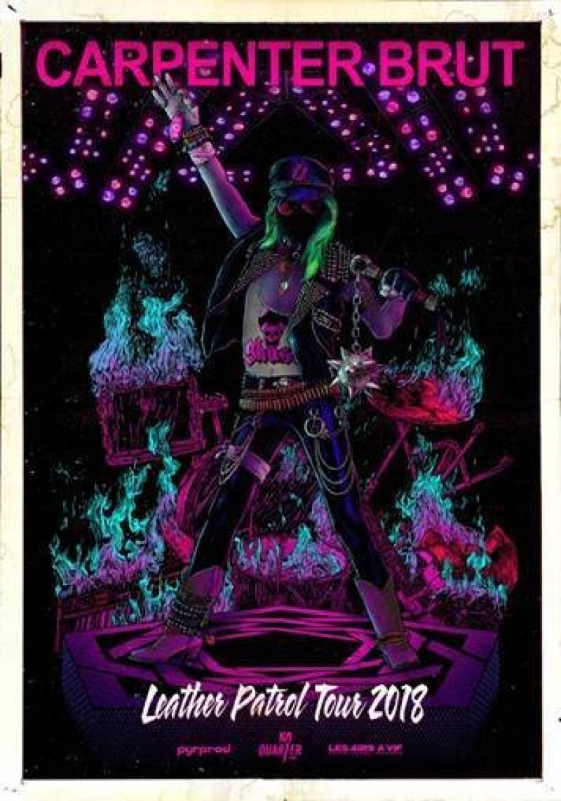 Carpenter Brut kündigen Leather Patrol...