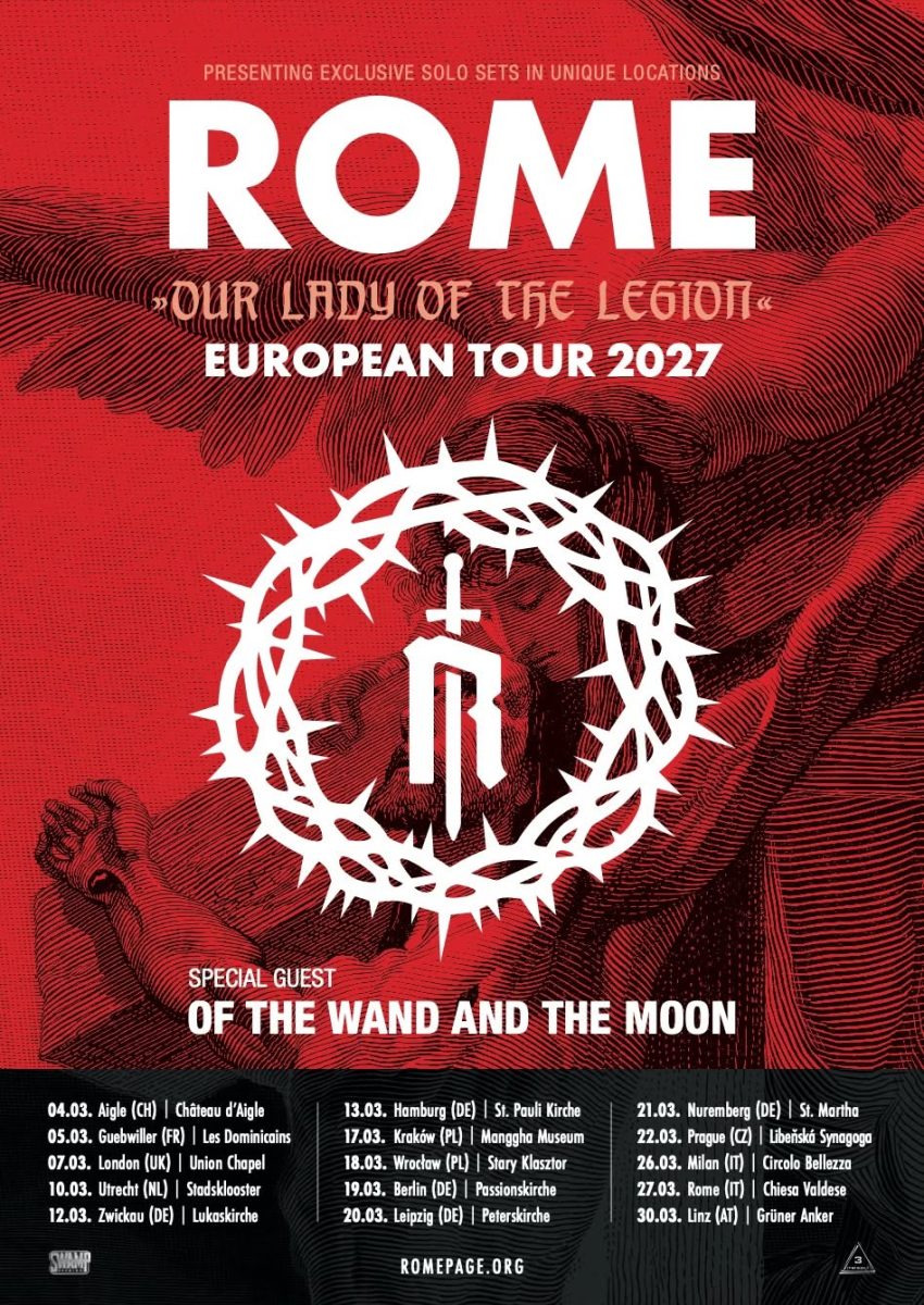 Dunkler Folk, hohe Decken: Rome...
